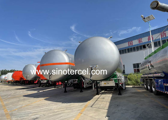 3Axle Fuel Tank Semi-trailer 30CBM-60CBM Tanker Acqua Semi-trailer