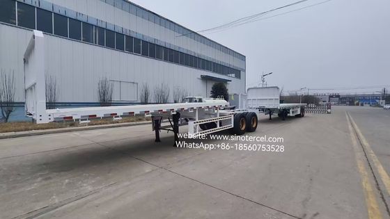 12 ruote 12.00R25 Superlink rimorchi doppi per il trasporto di container da 20 piedi a 40 piedi