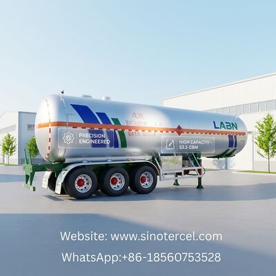30CBM -60CBM Semitanker Trailer Pentane Semi-trailer 3 assi / 4 assi