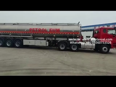 40CBM petroliera Semi-Tanker rimorchio 3 assi 7 compartimenti